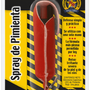 Gas Pim. 15% 1/2 Oz. Llavero suave rojo