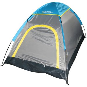 TIENDA DE CAMPAÑA ,MY FIRST TENT, PARA 2 PERSONAS, GRIS/AZUL