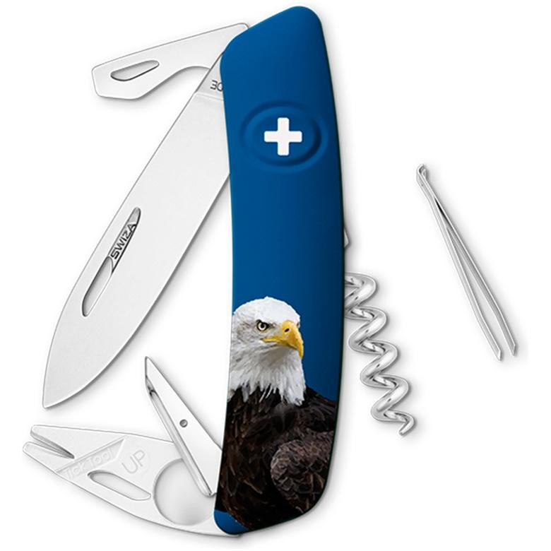 Navaja WILD LIFE Standard TT03 BALD EAGLE, 11 funciones, azul oscuro