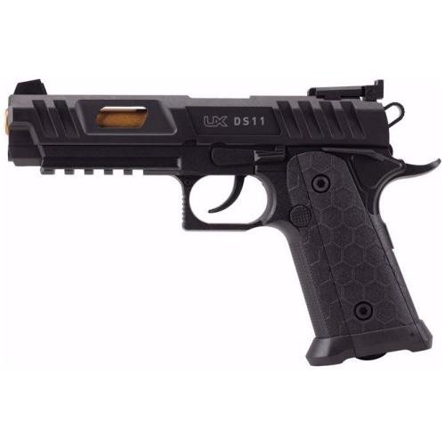 PISTOLA UMAREX DS11 Negra/Oro CO2  BB Cal. .177 400fps