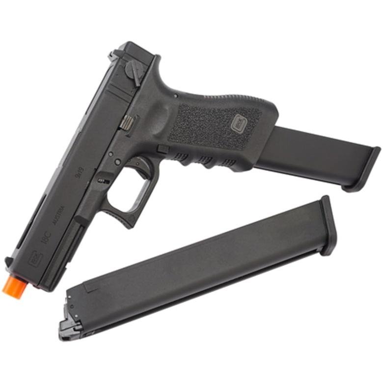 Pistola GLOCK 18C Negra CO2 BBs Cal. .177 fps Retroceso AUTO - Imagen 2