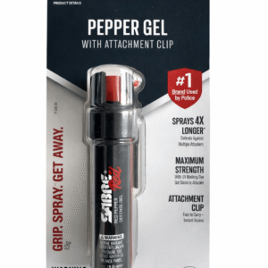 Gas Pimienta SABRE Llavero GEL 22gr. Negro