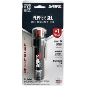 Gas Pimienta SABRE Llavero GEL 22gr. Negro
