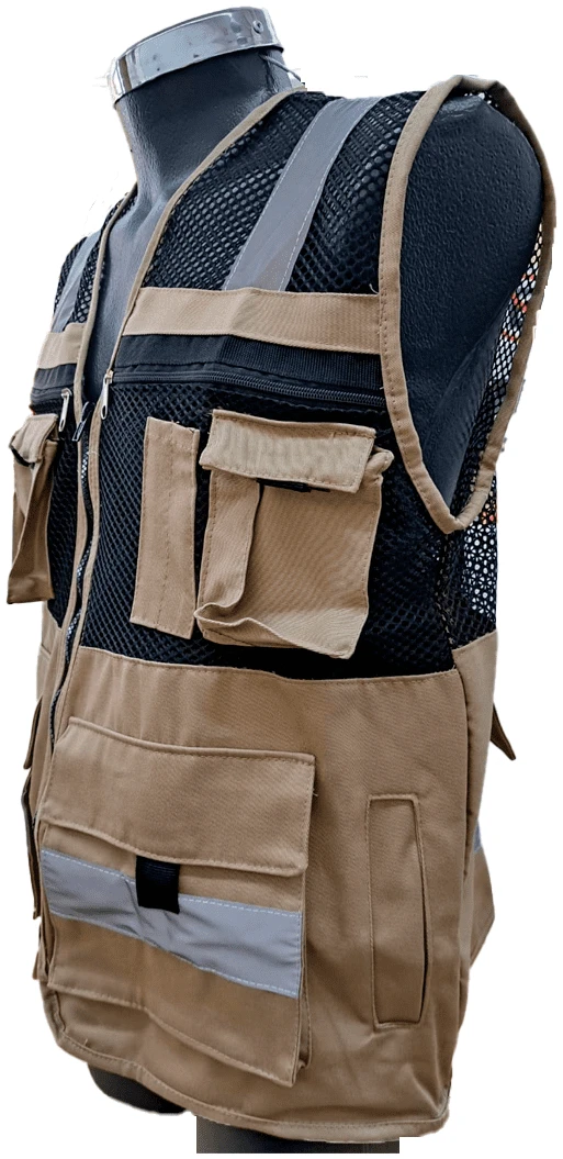 CHALECO DE CACERÍA GABARDINA XL