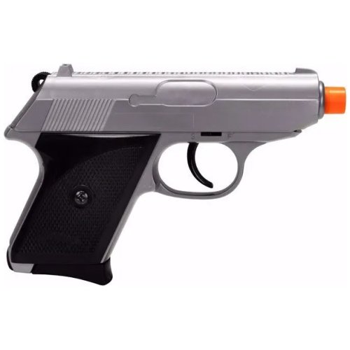 Pistolas (Kit) Air Soft WALTHER TPH Gris/Negra (200 Bullets) 160 fps 2pzas.