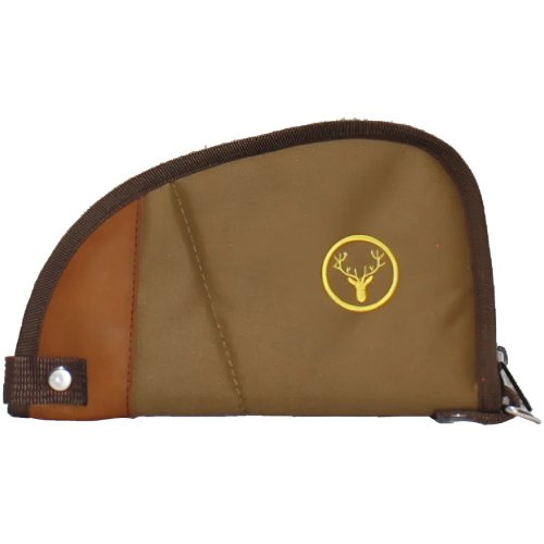 FUNDA ECONÓMICA P/PISTOLA  MEDIANA 11" KAKI