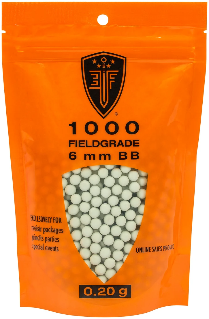 Bullets ELITE FORCE FG Cal. 6mm .20g (1000 pzas.)