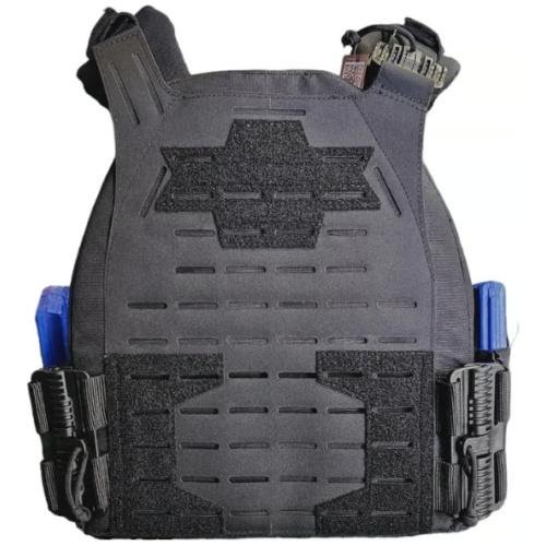 Chaleco Táctico Porta Placas Tipo Tagbull Negro