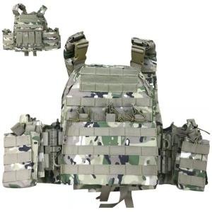 Chaleco Táctico Militar Porta Placas Paintball Gen 2