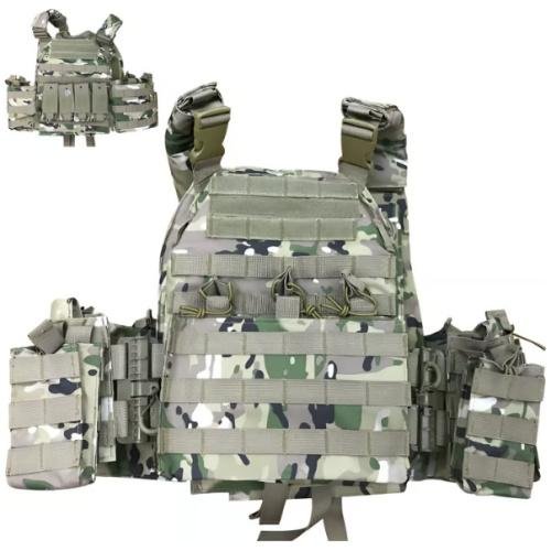 Chaleco Táctico Militar Porta Placas Paintball Gen 1