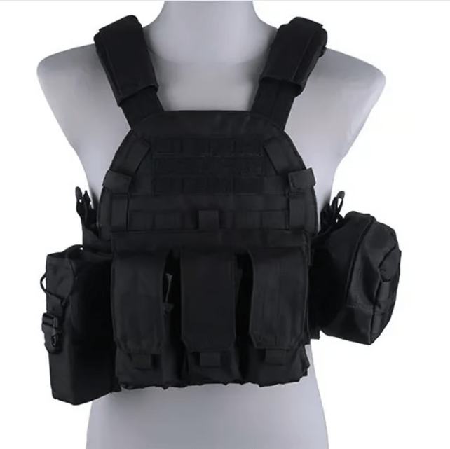 Chaleco Táctico 6094 Militar Paintball Airsoft Multifuncion