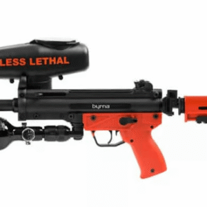 BYRNA MLR FULL AUTO W/ STOCK LANZADOR NO LETAL CAL. 0.68"