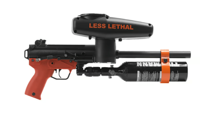 BYRNA MLR SEMI AUTO W/STOCK LANZADOR NO LETAL CAL. 0.68" BYRNA MLR SEMI AUTO W/STOCK LANZADOR NO LETAL CAL. 0.68"