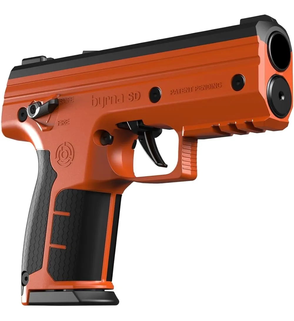 BYRNA SD LANZADOR NO LETAL CAL. 0.68" | COLOR NARANJA | BYRNA SD LANZADOR NO LETAL CAL. 0.68" | COLOR NARANJA |