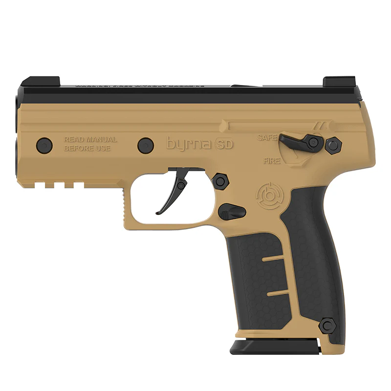 BYRNA SD LANZADOR NO LETAL CAL. 0.68" | COLOR CAFÉ | BYRNA SD LANZADOR NO LETAL CAL. 0.68" | COLOR CAFÉ |