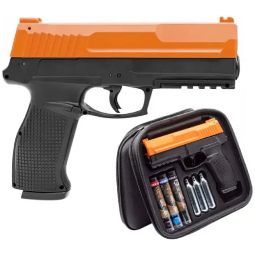 Pistola P2P SECURE 68P Negra/Naranja  Cal. .68  350fps PEPPER