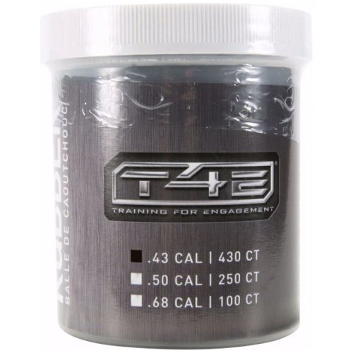 Bolita de Caucho T4E Cal. .43 Negra 430