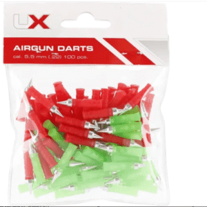 Dardo UMAREX Cal. 4.5 Rojo/Verde 9.5gr. (70 pzas.) 27mm