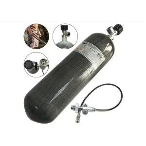 Tanque p/rifles PCP Fibra de carbón 300Bar/3,000ml