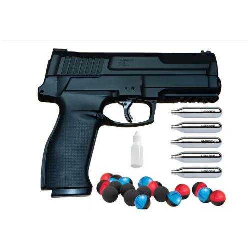 Pistola P2P SECURE 68P Negra Cal. .68 350fps PEPPER