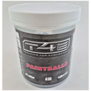 Bolitas de Pintura T4E Cal. .43 Azul 430 pzas.