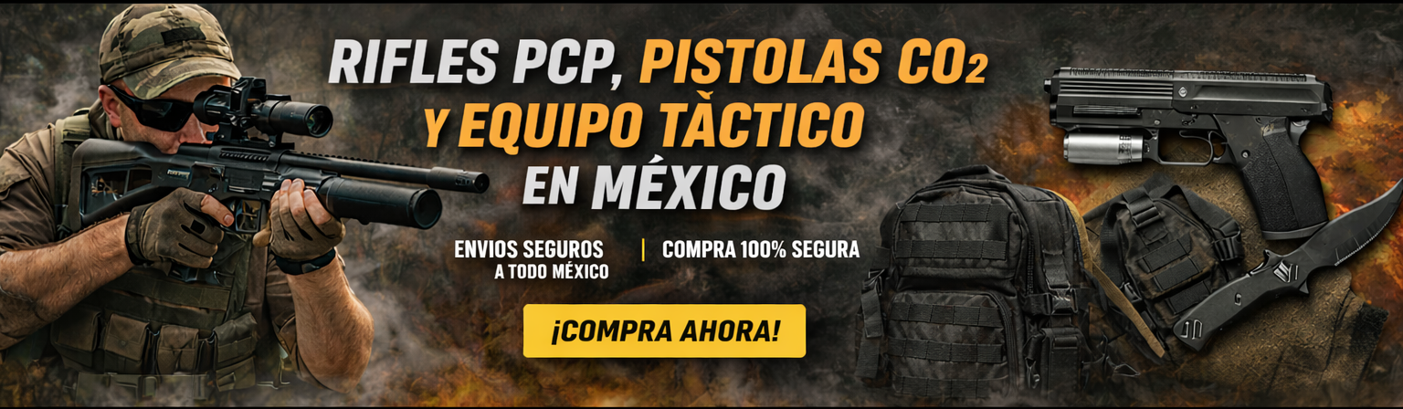Publicidad de armas y equipo táctico