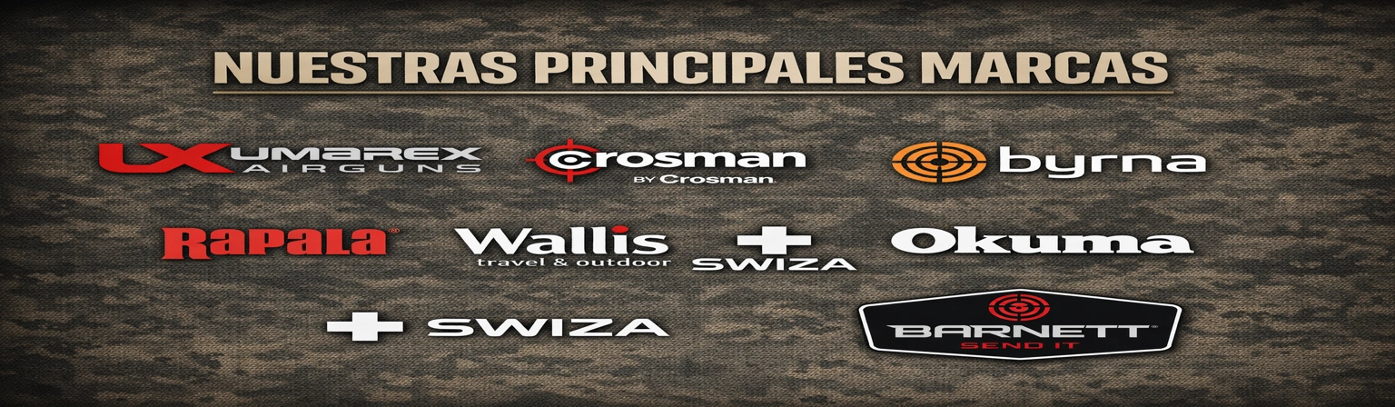 Marcas UMAREX, Crosman, Byrna, Okuma, Rapala, Wallis, Swiza y Barnett disponibles en GISPACK México