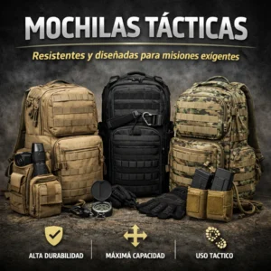 Mochilas tácticas