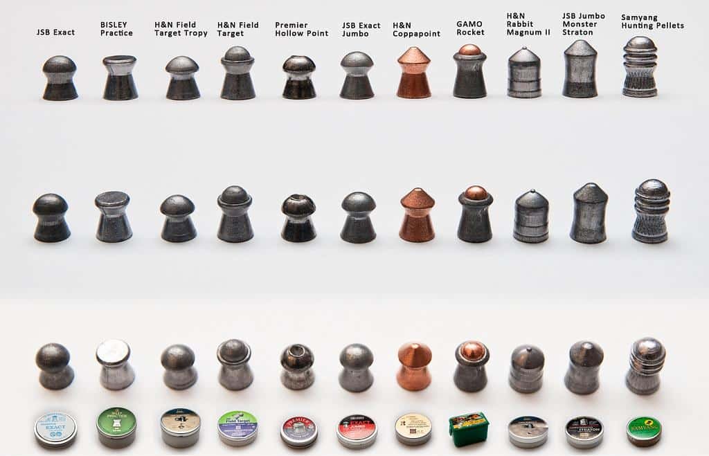 guia calibres armas de aire