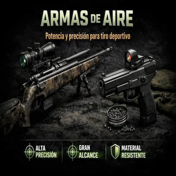 armas de aire rifles y pistolas de aire comprimido para tiro deportivo gispack mexico