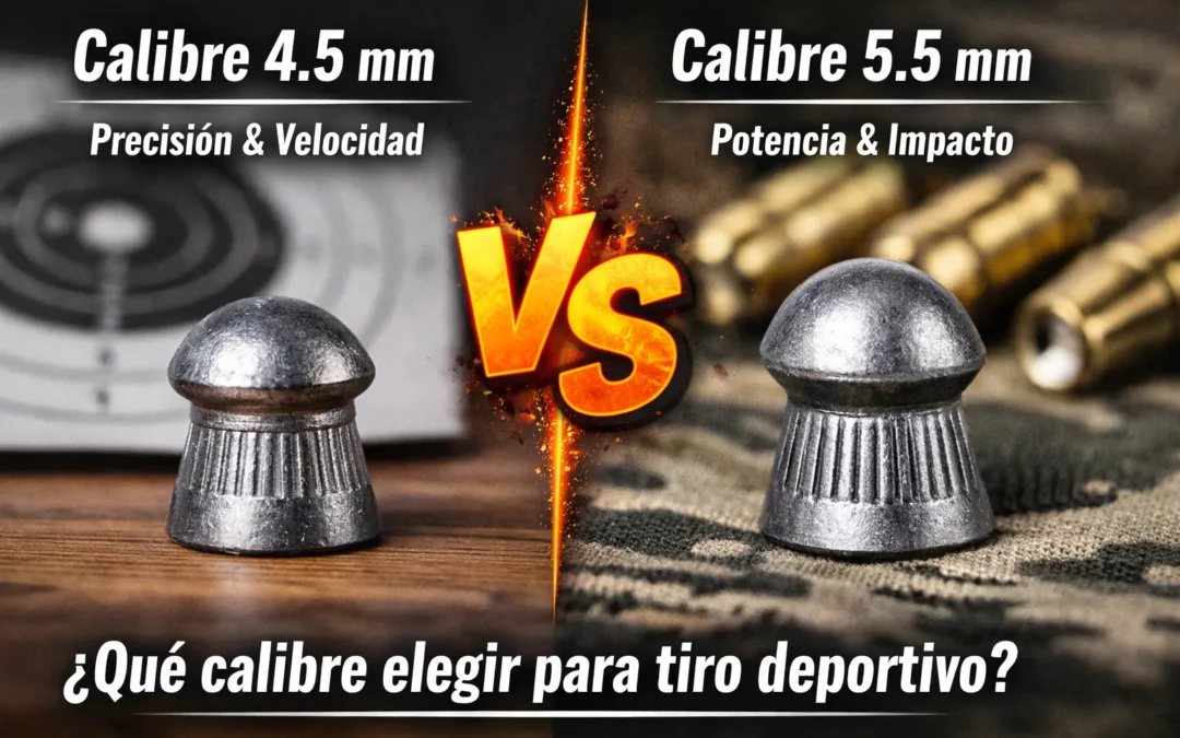 Que calibre elegir para tiro deportivo 🎯 Guia completa 2026