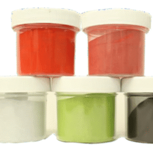 POLVO MAGNETICO 4 Oz (NEGRO Y ROJO FLUORESCENTE)