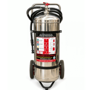 Carretilla contra incendio fabricado en acero
inoxidable 50L