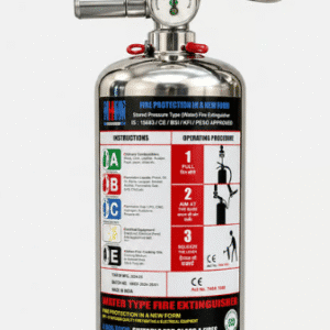 Extintor contra incendio fabricado en acero inoxidable 2L