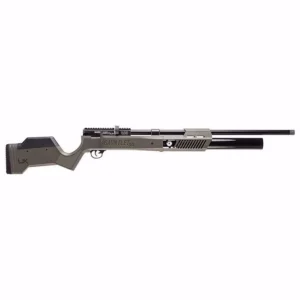 Rifle PCP Umarex Gauntlet 30 calibre .30 con depósito de aire y sistema de alta precisión.