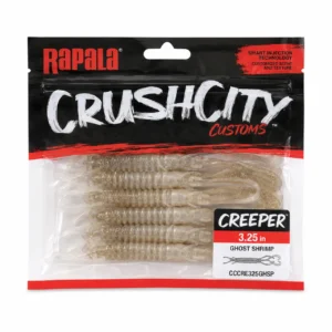 Señuelo Rapala CrushCity Creeper 3.25 pulgadas Ghost Shrimp