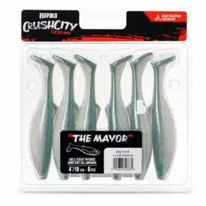 RAPALA VINYLO CRUSH CITY THE MAYOR 3" SEXY SHAD 8 PAC - imagen principal - GISPACK México