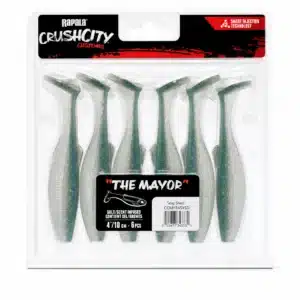 RAPALA VINYLO CRUSH CITY THE MAYOR 3" TENNESSE SHAD 8 PAC - imagen principal - GISPACK México