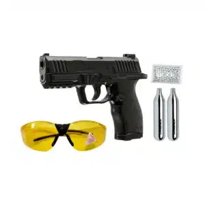 PISTOLA UX MCP KIT NEGRA CO2 BB CAL. .177 410FPS (LENTES, 250 BBS, 2 CO2) - principal - GISPACK México