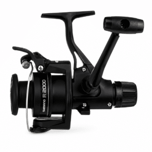 Carrete Shimano R2000 spinning negro para pesca deportiva GISPACK