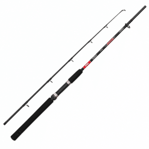 Caña de pesca spinning de 2 tramos con mango EVA para pesca deportiva GISPACK