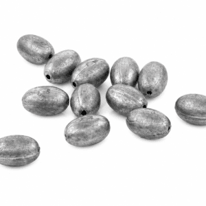 Plomos ovalados para pesca deslizables de plomo para agua dulce y salada GISPACK México