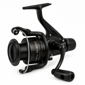 Carrete spinning para pesca deportiva con freno ajustable color negro GISPACK México