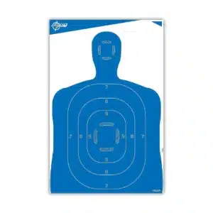 SILUETA HUMANA AZUL ALLEN 23"X35" 4 BLANCOS - principal - GISPACK México