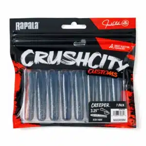 RAPALA VINYLO CRUSH CITY CREEPER 3.25" NEON YABBIE - imagen principal - GISPACK México