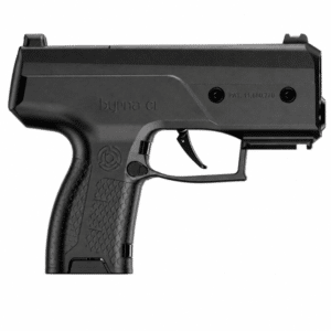 Pistola CL-XL negra de diseño moderno.
