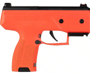 Pistola de entrenamiento de color naranja