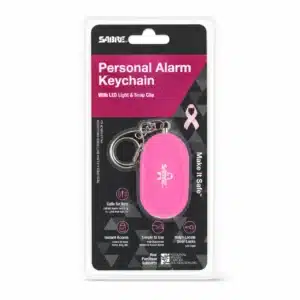 ALARMA DE PÁNICO SABRE LLAVERO C/LED ROSA - imagen principal - GISPACK México